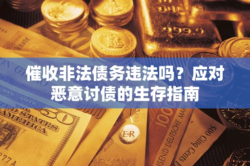济南催收非法债务违法吗？应对恶意讨债的生存指南