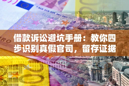 济南借款诉讼避坑手册：教你四步识别真假官司，留存证据不踩雷