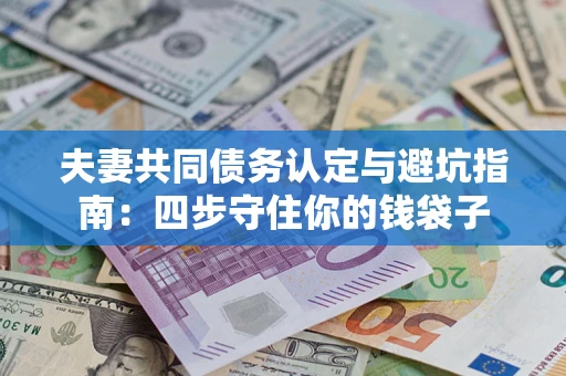 济南夫妻共同债务认定与避坑指南：四步守住你的钱袋子