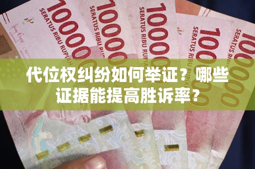 济南代位权纠纷如何举证？哪些证据能提高胜诉率？
