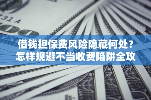 济南借钱担保费风险隐藏何处？怎样规避不当收费陷阱全攻略！